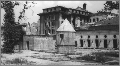 Bunker van Adolf Hitler in Berlijn