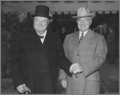Attlee en Truman