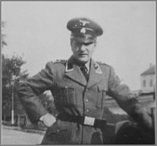 Pieter Menten in SS uniform