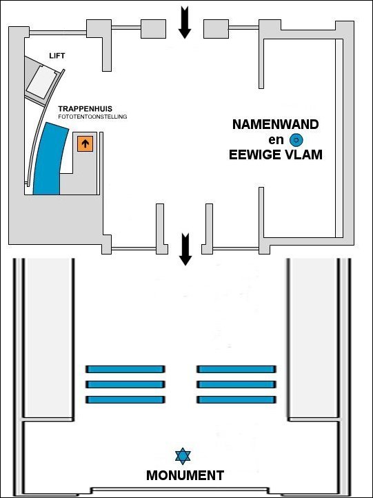 Plattegrond Hollandsche Schouwburg